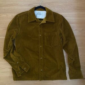 Acne corduroy over shirt